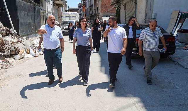 Başkan Vekili Özkan, sanayi sitesi esnafını ziyaret etti