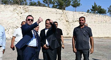Başsavcıdan adliye binası inşaatında inceleme