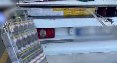 Batman'da 8 bin 450 paket kaçak sigara ele geçirildi