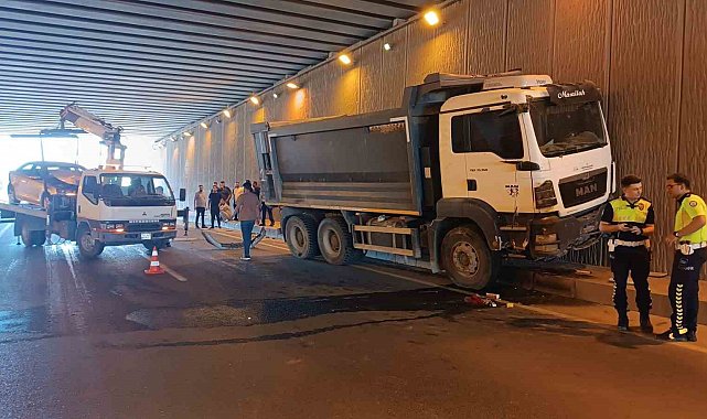 Batman'da alt geçitte kaza: 1 yaralı