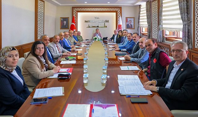 Bayburt'ta 15 Temmuz hazırlıkları toplantıda ele alındı