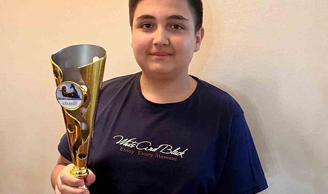 Belediyesporlu Aras Önkür'den uluslararası başarı
