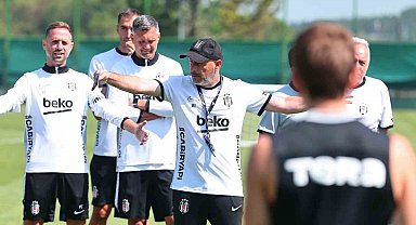 Beşiktaş, Midtjylland maçı hazırlıklarını sürdürdü