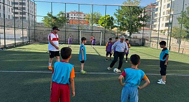 Besni'de Yaz Kur'an Kursları arası futbol turnuvası başladı