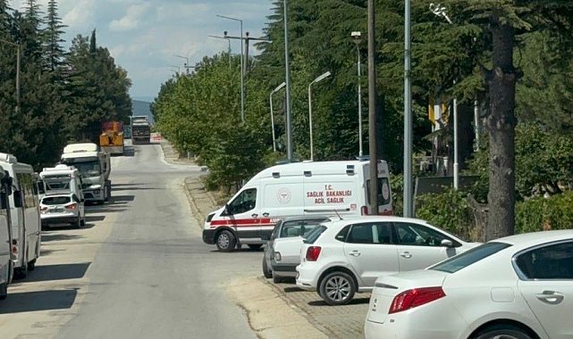 Bilecik'te granit fabrikasında patlama, 1 işçi yaralandı