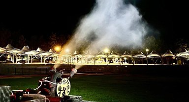 Bilecik'te haşerelere karşı gece mesaisi