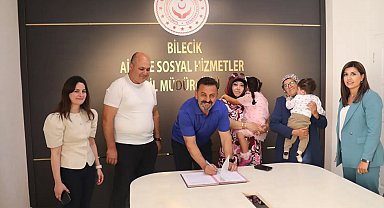 Bilecik'te koruyucu aile sözleşmesi imzalandı