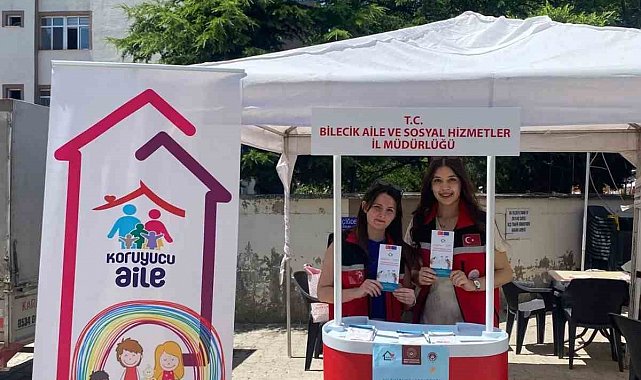Bilecik'te koruyucu aile tanıtım standı açıldı