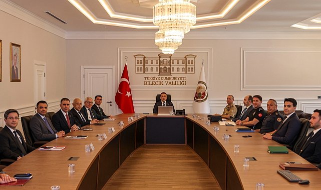 Bilecik'te terörden trafiğe güvenlik gündemi değerlendirildi