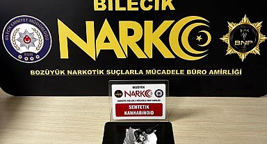 Bilecik'te uyuşturucu operasyonu: 1 gözaltı