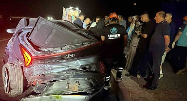 Bingöl'de iki otomobil çarpıştı: 4 yaralı
