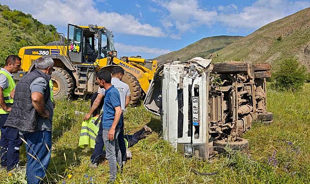 Bingöl'deki trafik kazasında 1 kişi hayatını kaybetti