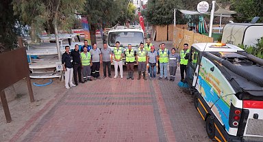 Bitez Yalısı'nda kapsamlı temizlik çalışması