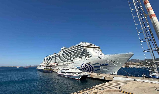 Bodrum'a kruvaziyer hareketliliği: "3 bin 292 yolcu geldi"