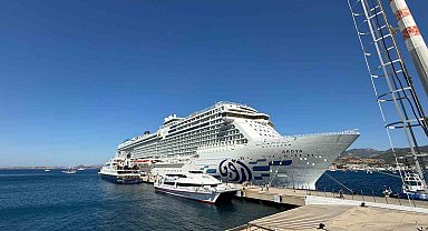 Bodrum'a kruvaziyer hareketliliği: "3 bin 292 yolcu geldi"