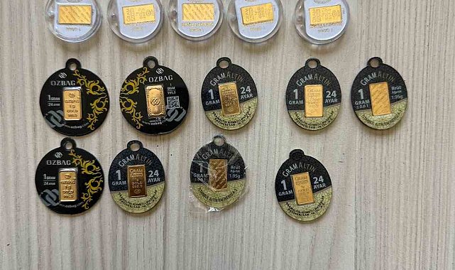 Bolu'da kuyumculara sahte altın satmaya çalışan 2 şüpheli tutuklandı