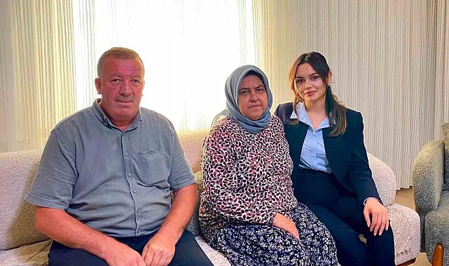 Bolu'da şehit ailesine ziyaret: Yeni kaymakamdan vefa örneği