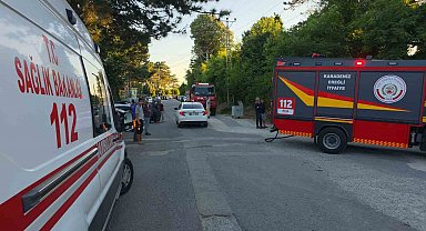 Boş arazide çıkan yangın büyümeden söndürüldü