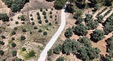 Bozdoğan Güvenir'de yol çalışması tamamlandı