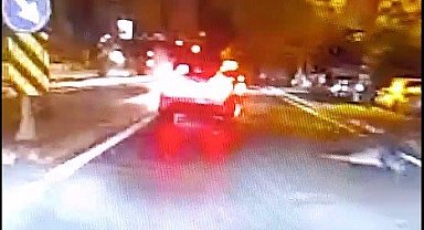 Buca'da belediye işçisinin ölümüne neden olan feci kaza kamerada