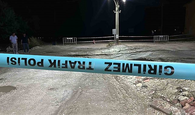 Burdur'da şiddetli yağış sonrası köprüde çökme meydana geldi