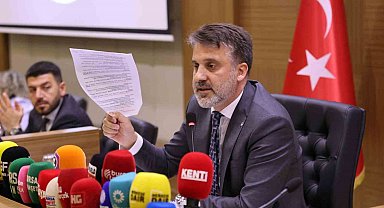 Bursa Büyükşehir Belediye Meclisi'nin Temmuz ayı 1'inci oturumunda gündem maddeleri görüşüldü