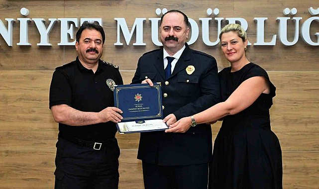 Bursa'da 105 emniyet personeli terfi etti