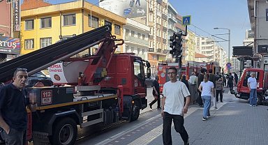 Bursa'da baca yangını paniği