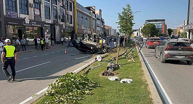 Bursa'da feci kaza : 2 yaralı