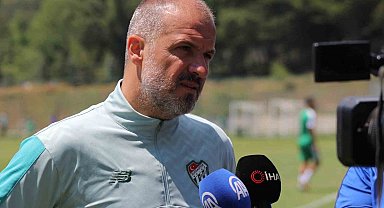 Bursaspor Teknik Direktörü Mustafa Er: "Hedefimiz Süper Lig'e çıkmak"