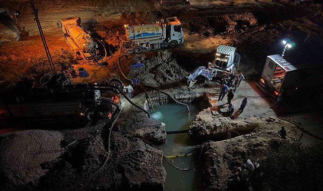 Büyükkaraçay baraj hattında çalışmalar tamamlandı