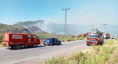 Büyükşehir itfaiyesi Antalya'nın dört bir yanında görev başında