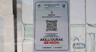 Büyükşehir QR Akıllı Durak Sistemini hayata geçiriyor