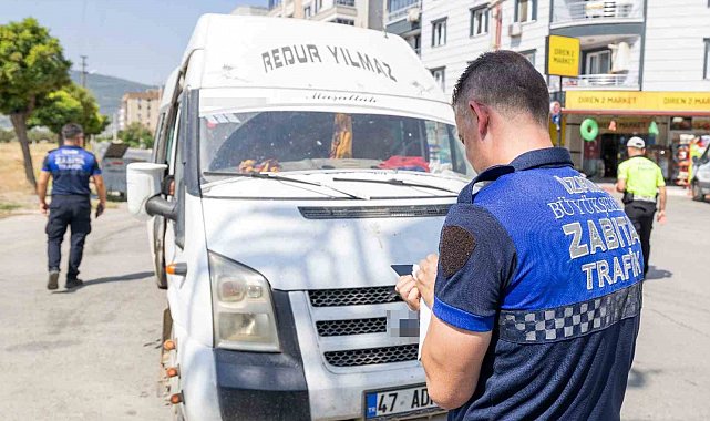 Büyükşehir'den tarım işçisi servislerine sıkı denetim
