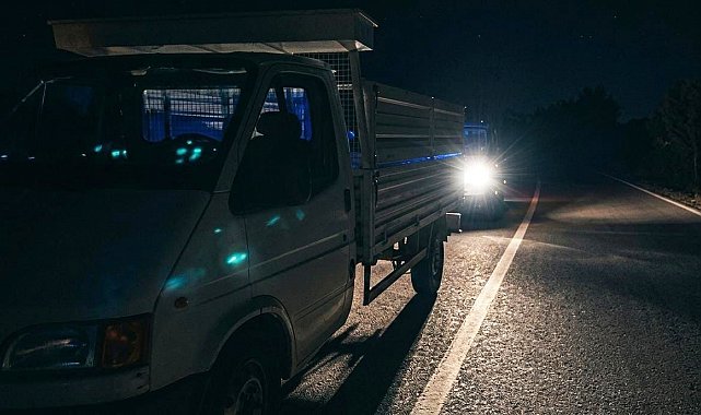 Çalınan kamyonet terk edilmiş halde bulundu