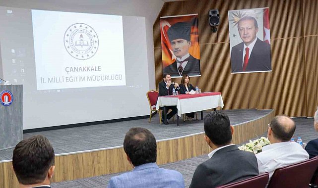 Çanakkale'de eğitimde yenilikçi teknolojilerin etkin kullanımı toplantısı gerçekleştirildi