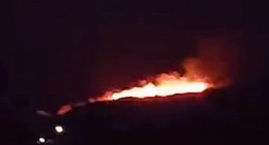 Çankırı'da tarla yangını