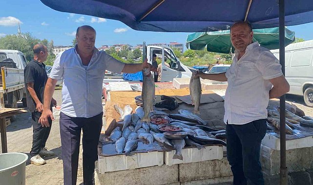 Çarşambalı balıkçı ikizler 40 yıldır aynı tezgahta