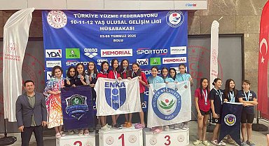 Çayırovalı yüzücülerden 25 madalyalık başarı