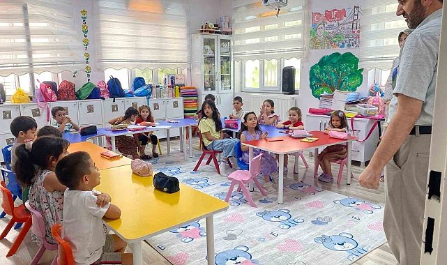 Çermik'te yaz Kur'an kurslarına yoğun ilgi