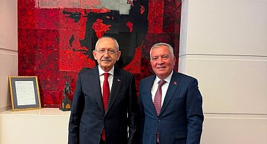 CHP Genel Merkezini ziyaret eden Başkan Kepenek'ten Kılıçdaroğlu'na destek mesajı