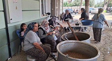 Çimentepe'de birlik ve beraberlik için kazanlar kaynadı