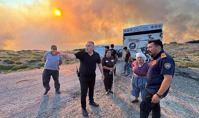 Çine'de Şennur teyzenin yardımına Aydın Büyükşehir yetişti