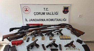 Çorum'da bu yıl kutlamalarda havaya ateş açan 28 kişiye adli işlem yapıldı