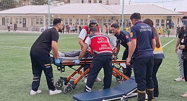 Çorum'da parmağı kopan çocuk için helikopter ambulans havalandı
