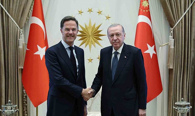 Cumhurbaşkanı Erdoğan, NATO Genel Sekreteri Rutte'yi kabul etti