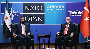 Cumhurbaşkanı Erdoğan, Suriye Cumhurbaşkanı Ahmed Şara bir araya geldi