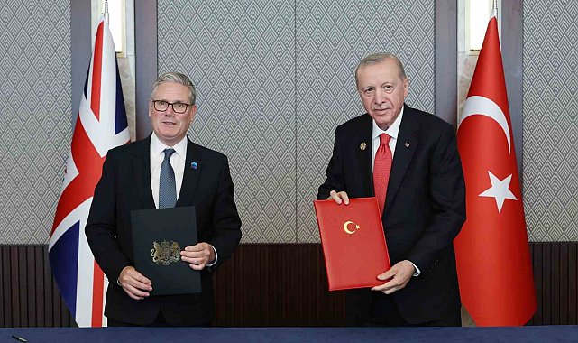 Cumhurbaşkanı Erdoğan ve İngiltere Başbakanı Starmer arasındaki görüşmede, Türkiye ile Birleşik Krallık arasında Güvenlik ve Savunma Ortaklığı Belgesi imzalandı.