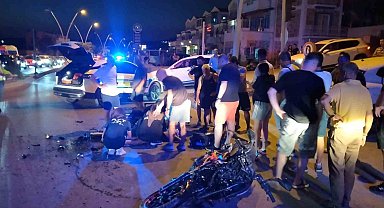 Datça'da trafik kazası: 1 yaralı