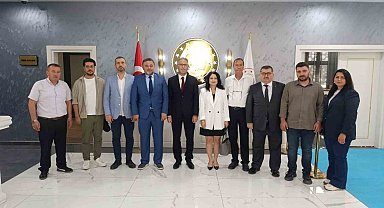 DÇGC Başsavcı Ünalan'a hayırlı olsun ziyareti